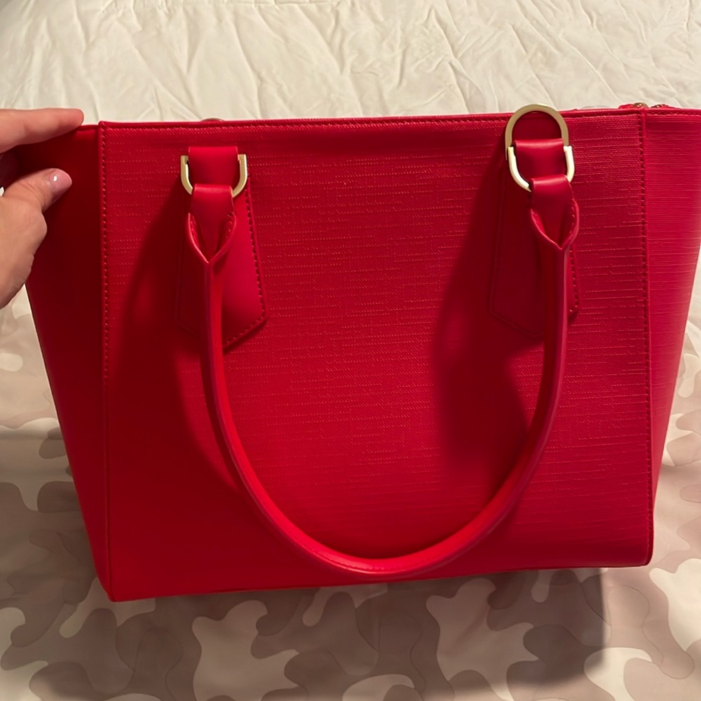 Dagne Dover Classic Red Tote